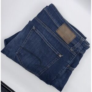 Mavi Jeans Mens 36x32‎ Blue Zach Straight Leg Pants Classic Dark Wash Stretch